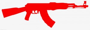 Red Assault Rifle