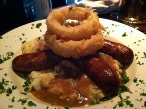 Macduffy's Pub "Bangers and Mash"